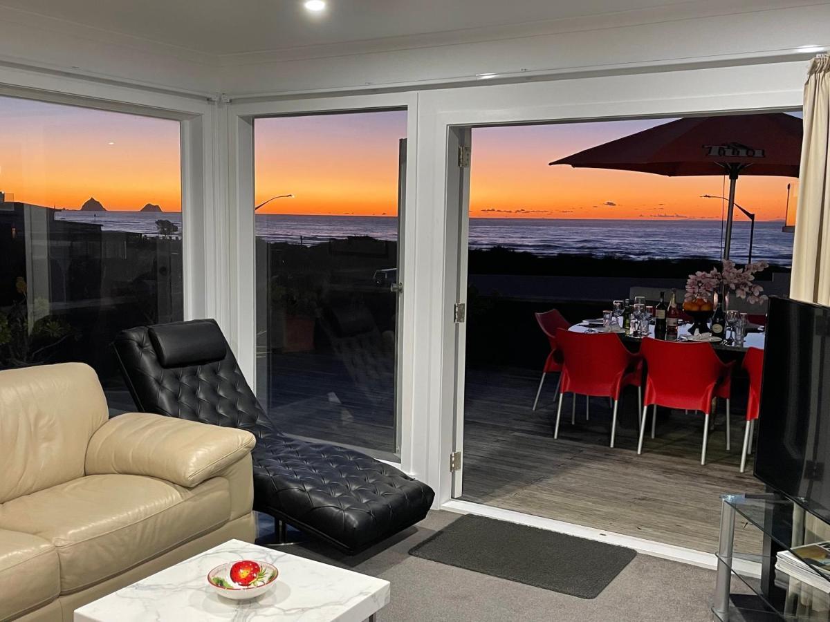 Ocean Front East End Beach House New Plymouth Exteriér fotografie