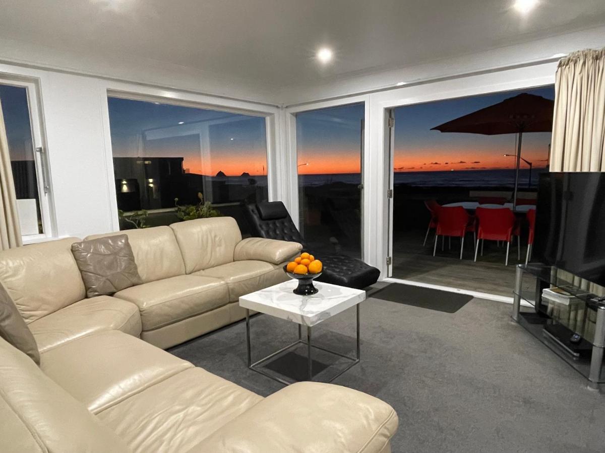 Ocean Front East End Beach House New Plymouth Exteriér fotografie