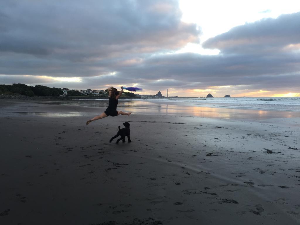 Ocean Front East End Beach House New Plymouth Exteriér fotografie