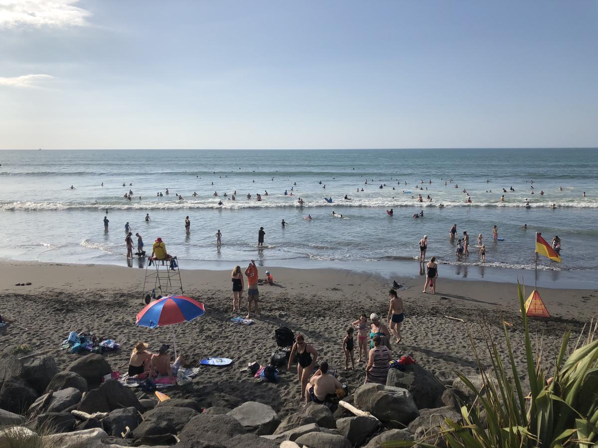 Ocean Front East End Beach House New Plymouth Pokoj fotografie